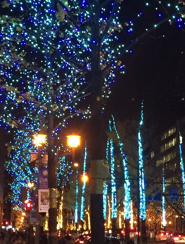 忘年会の帰り道